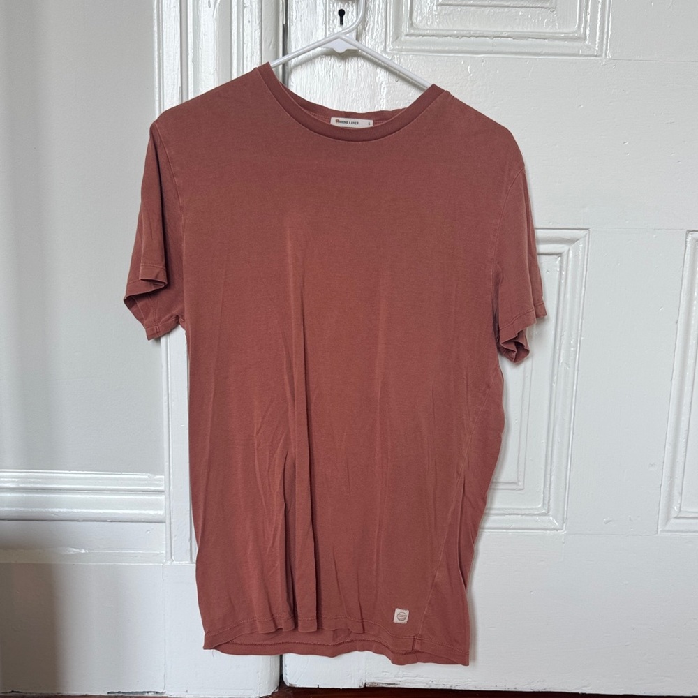 Marine Layer Terracotta Short Sleeve Tee